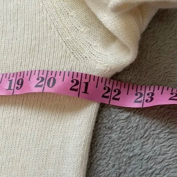 Jenni Kayne Everyday Sweater Wool Cashmere Blend Size S Quiet Luxury Old Money - Picture 8 of 9